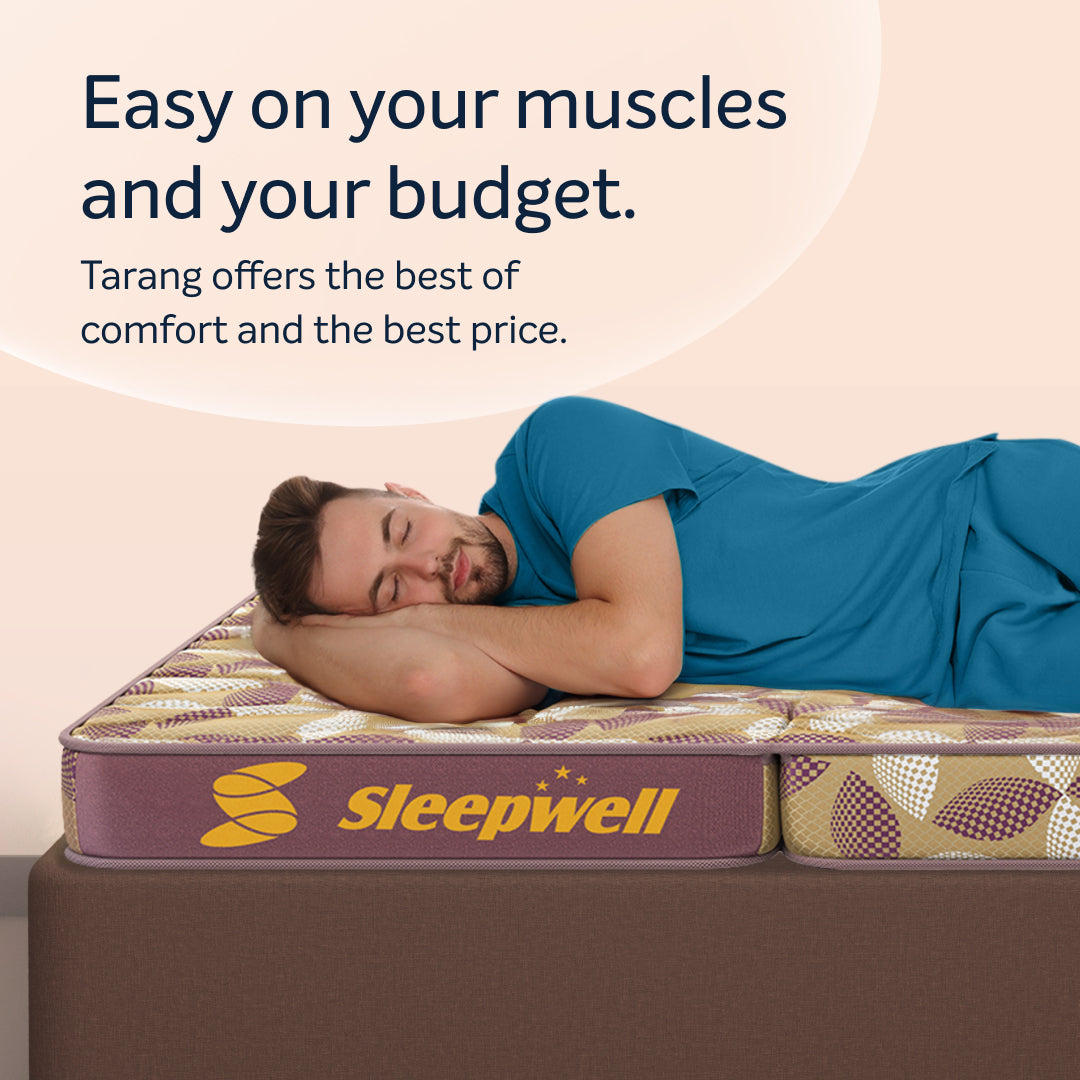 Sleepwell Tarang Foldable Mattress