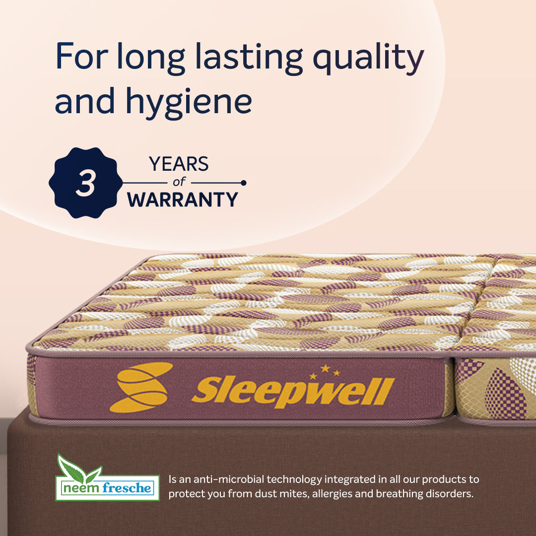 Sleepwell Tarang Foldable Mattress